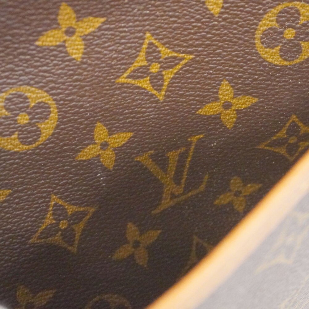 LOUIS VUITTON Authentic Brown Monogram Deauville Bag - Picture 10 of 16